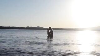 Watched Banging on Beach and LARGE Butt POUNDED