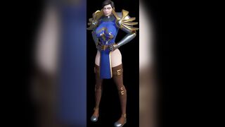 Captain Ashtinn Reed model by Twitter @LucionArt