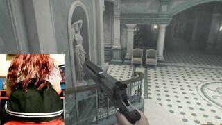 Redhead playing horror games during the time that u see my booty - Fansly ???? Stream Highlights (Resident Cruel Requiem)