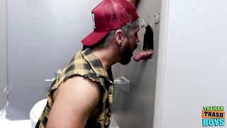 TRAILERTRASHBOYS Pumped up Lawson James Takes Justin Jett Large Raw Dong