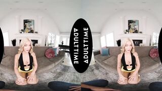 UP CLOSE VR - Tastefully-Tatted Hotty Emma Rosie Likes To Jump On This Hard Dong POV