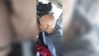 Pulled Over In Broad Daylight To Show My Co-worker How Large A Freak I Am