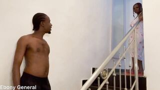 I ended up banging my step sister after that babe caught me masturbating at the stairs