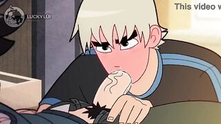 Str8 chap bottoms for the 1st time (Wallace x Todd) [Scott Pilgrim - Homo]