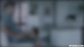 Mischievous Coach Avery Ebony Makes Out With A College Man