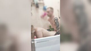 It was supposed to be a quick washroom, but it ended with a vehement ASMR bang.