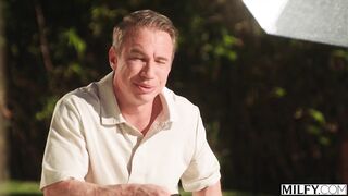 MILFY Golden-haired Bride Spencer Scott Has Secret Anal Behind Hubby's Back