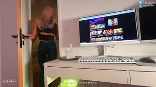 My 1st Ever Oral job & Hard Deepthroat with My Stepbro - BabyBeer