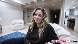 Spouse Tells Her Wife a Stranger is Coming Over For Her Stress Relief