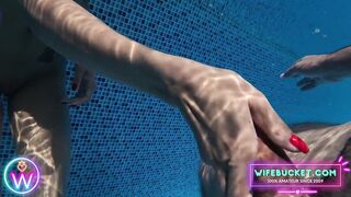 Amateur MILFs by Wifebucket - Our underwater vacation sex