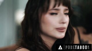 PURE TABOO River Lynn's Twisted Stepparents Tempt Submissive Bestie Lana Smalls Behind Her Back