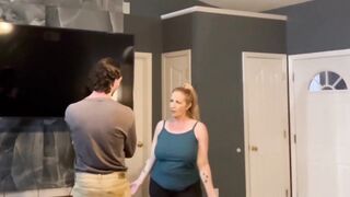 Sexy Breasty Aged mother I'd like to fuck Danni Jones' Son's Ally Fixes Her Abode and Her Snatch - 32 Year Age Aperture!!