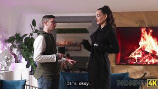 MOMMY4K. This Sexy Mama Tempted her Daughter's Boyfriend and doesn't regret it