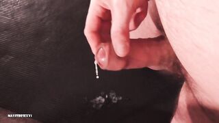 Morning play, cumming two times in a row, NO CUTS!