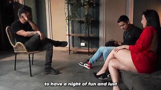 Professor's Wife Loves to Be Glad, So This babe Looks for Some other Schlong - Hardcore Three-some