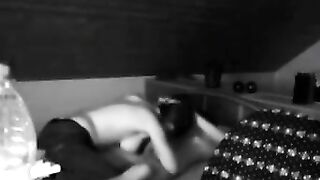 no sound: drunk one night stand fellatio - hidden webcam