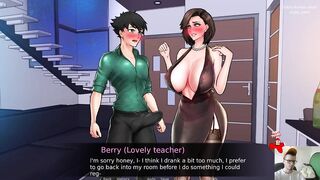 Confined with Goddesses - Playthrough #14 (2D Animated VN)