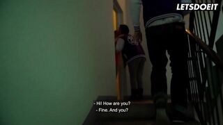 German Newbie Lia Louise Sucks & Rides Jason Iron's Biggest Knob - LETSDOEIT