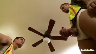 DaddysexFiles: Newbie Felix Andrews taut holes takes Richie Sabatini and Andrew Justice plump shlong