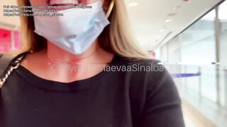 STRANGER DEFIANCE - I ask a stranger to bang me in the toilets of the Paris airport