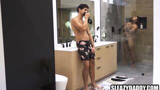 Homosexual sex with creepy step daddy