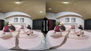 UP CLOSE VR - U See Your Girlfriend Alison Rey Screw Her Roommate To Boost His Mood - CUCKOLD POV