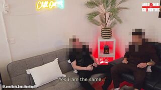 Str8 Muscle Chap and Security Guard 1st Time Anal, Giving a kiss and Oral pleasure Whilst I See