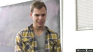 Dude takes out his schlong ifo trans teacher