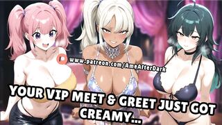 Chick Pot Hotty Group Backstage Meet & Greet Turns Into Wild Fan Creampie Fuckfest