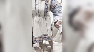 Crossdresser Wearing a girly Suit and a kink 1 男の娘 洋服 偽娘 おむつ