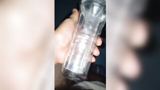 EYACULO ADENTRO DE FLESHLIGHT