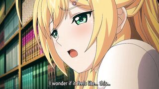 Cuties with Large Breasts and Large Butts Love the Recent Employee's Large Schlong