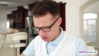 Sex Marathon with My Hawt Blond Large Ass Stepmom Tiffani Madison ORAL-JOB