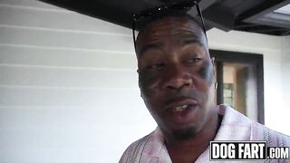 DOGFART - Harlow Wests Casting Bed Surprise - The One-Eyed Brute That babe Needed