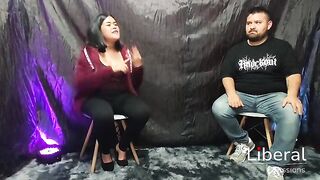 CUCKOLD WATCHES HIS WIFE BEING BANGED IN FRONT OF HIM