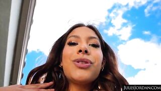 JulesJordan.com - Sexy Recent Starlet Kate Legend Goes For A Hardcore Wild Ride