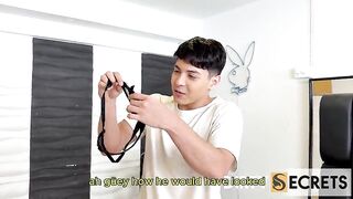 I CATCH MY STEPSON MASTURBATING WITH MY PANTS AND WE END UP BANGING