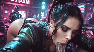 Panam Palmer x Cyberpunk: Team fuck Party (Neverseen CG Hentai)