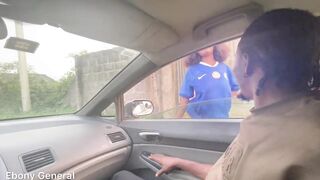 Saw a charming damsel stranded by the road side, took her to my lodge for a short time