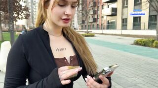 Poor Student Beauty... This babe Believed that It's Just a Gift