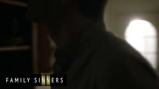 FAMILY SINNERS - Stepbrother Runs Into His Hot Stepsister Once more And Bangs Her Hard Just Like This chab Did At The Wedding