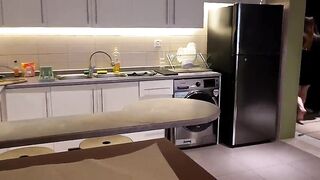 Lonely Stepmom Cooks Dinner For Step-Son Then Supplicates Him To Bang Her