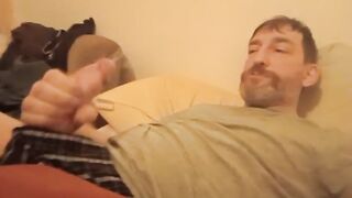 shower of cum self facial stroke large coc