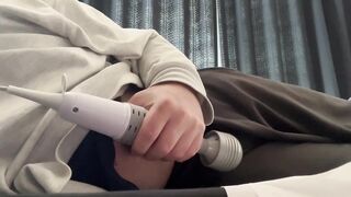 Masturbate with massage machine