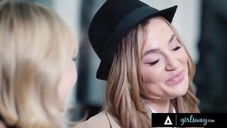 GIRLSWAY - Detective Blake Blossom Interrogates Femme Fatale Lilly Bell & They Have Vehement Sex