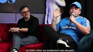 Sara Blond is savagely drilled by a fan with a GIANT ramrod whilst her cuckold spouse watches 'em - JuanBustos Podcast