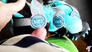 Blue protogen plush Pleasure#two