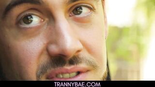 Hawt Tranny Hitchhiker Drilled By Stranger For Ride