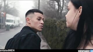 Homosexual Futanari Slavery - Tgirl Trans Beauty Creampies Bound Up Dude With Huge Dong