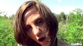 cheerful 42day Pawg mother i'd like to fuck banged out in the fields by bbc